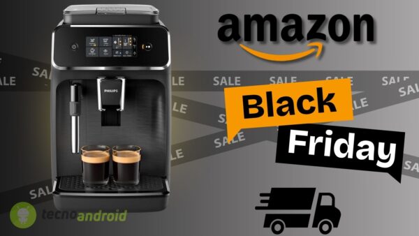 Black Friday Amazon, sconto del 25% sulla Philips 2200: il tuo espresso perfetto