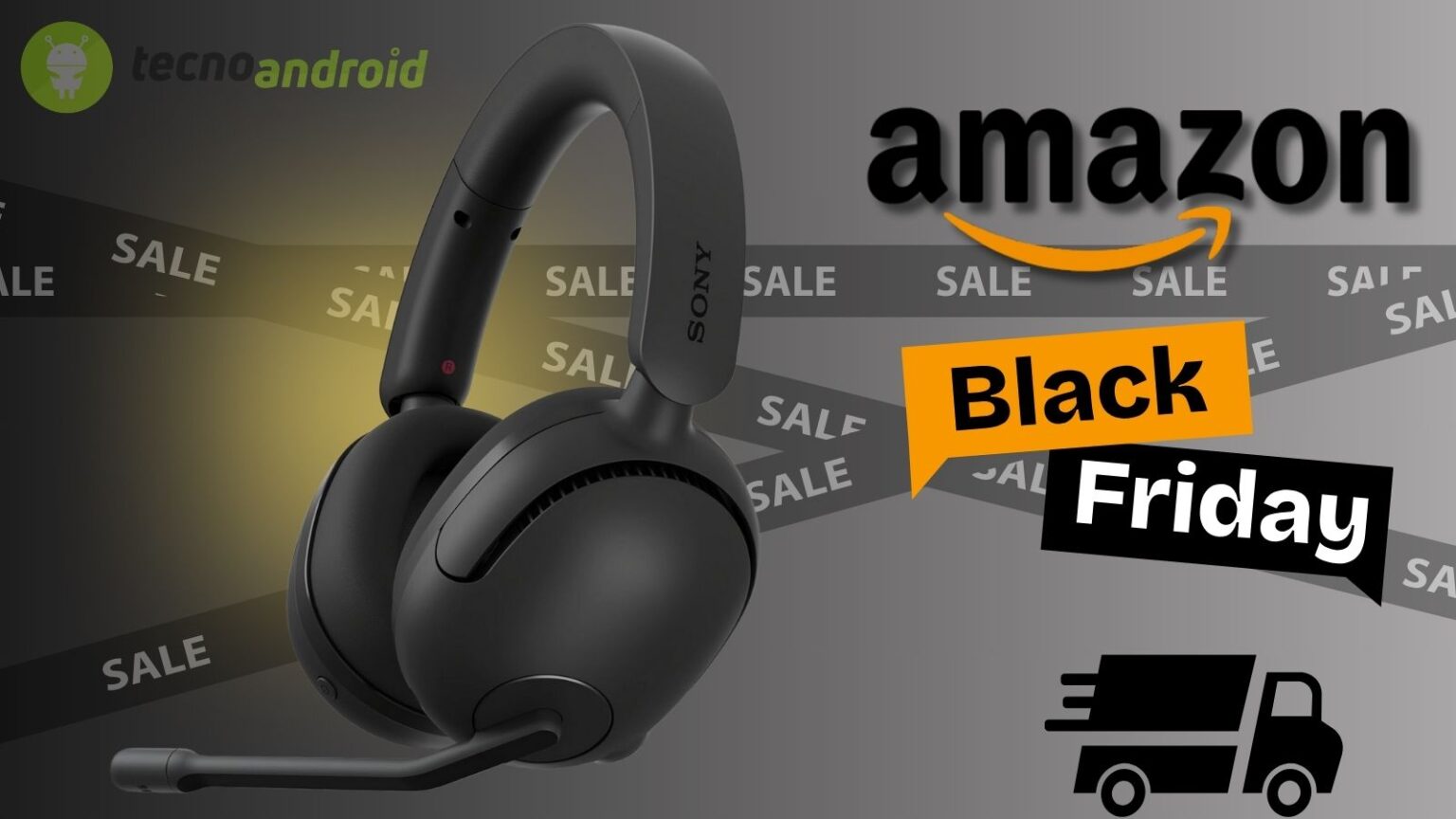 Offerta Amazon Black Friday: cuffie Sony INZONE H5 dal suono spaziale in promo