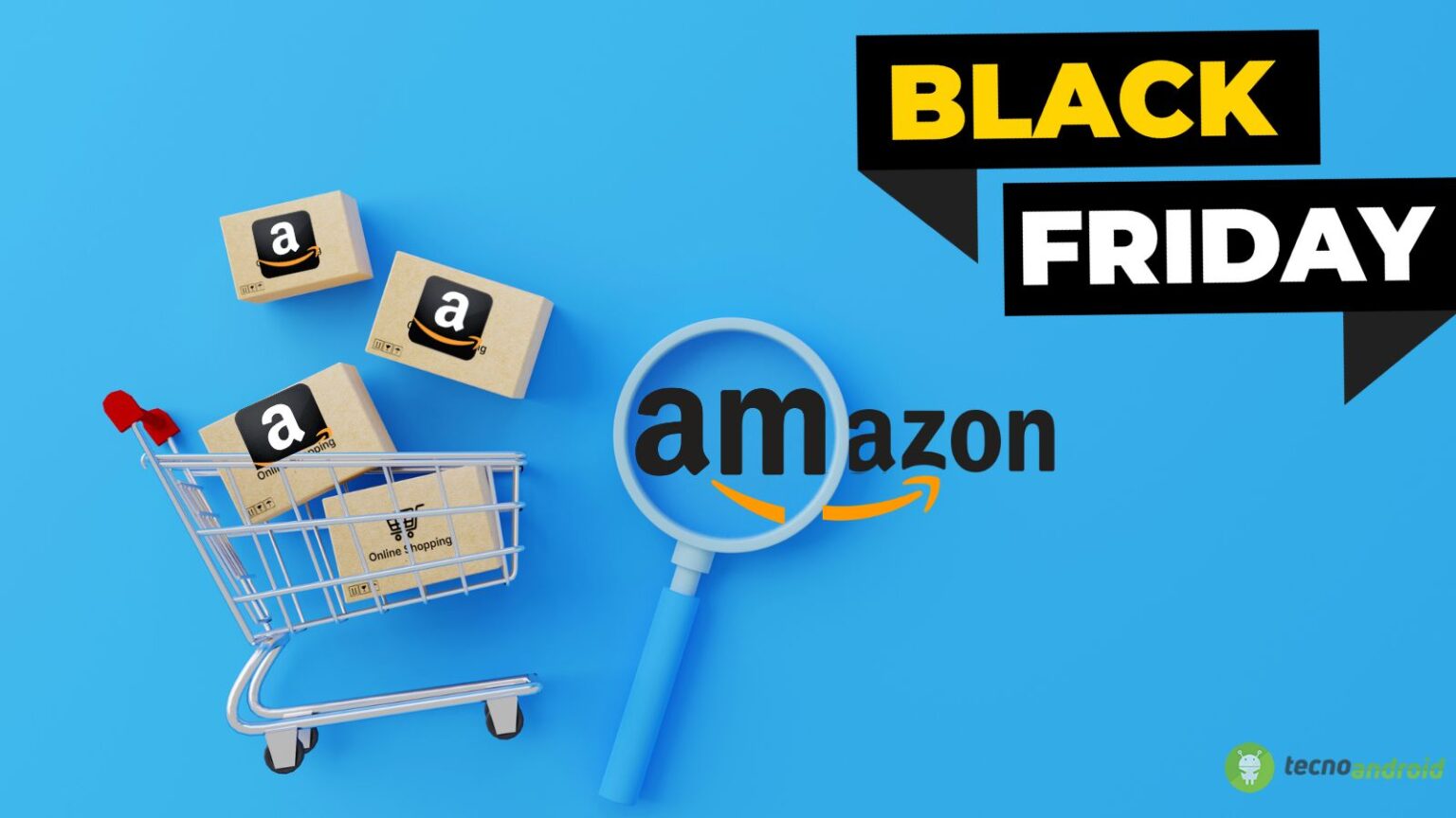 Amazon, Black Friday 2024: le offerte del giorno al 60% di sconto