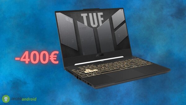 Amazon ASSURDA: offerta shock sul notebook gaming ASUS TUF F15