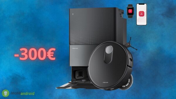 Amazon SHOCK: sconto pazzo sul robot aspirapolvere Roborock Qrevo Slim