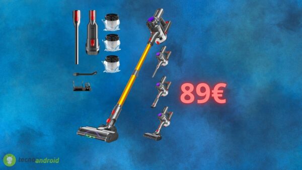 Amazon quasi REGALA una aspirapolvere senza fili: costa solo 89 euro