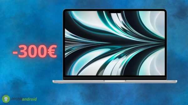 Amazon FOLLE: sconta di 300 euro l'Apple MacBook Air per il BLACK FRIDAYAmazon FOLLE: sconta di 300 euro l'Apple MacBook Air per il BLACK FRIDAY