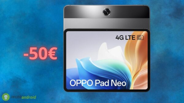 Amazon è PAZZA: crolla il PREZZO di Oppo Pad Neo con il Black Friday