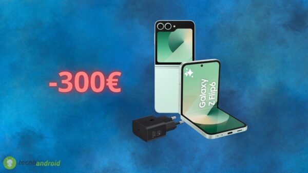 Samsung Galaxy Z Flip6: sconto di quasi 300 euro con l'Amazon Black Friday