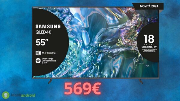Amazon PAZZA: smart TV Samsung in offerta BLACK FRIDAY imperdibile