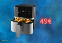 Friggitrice ad aria a 49 euro: acquistate il modello CECOTEC su Amazon Friggitrice ad aria a 49 euro: acquistate il modello CECOTEC su Amazon