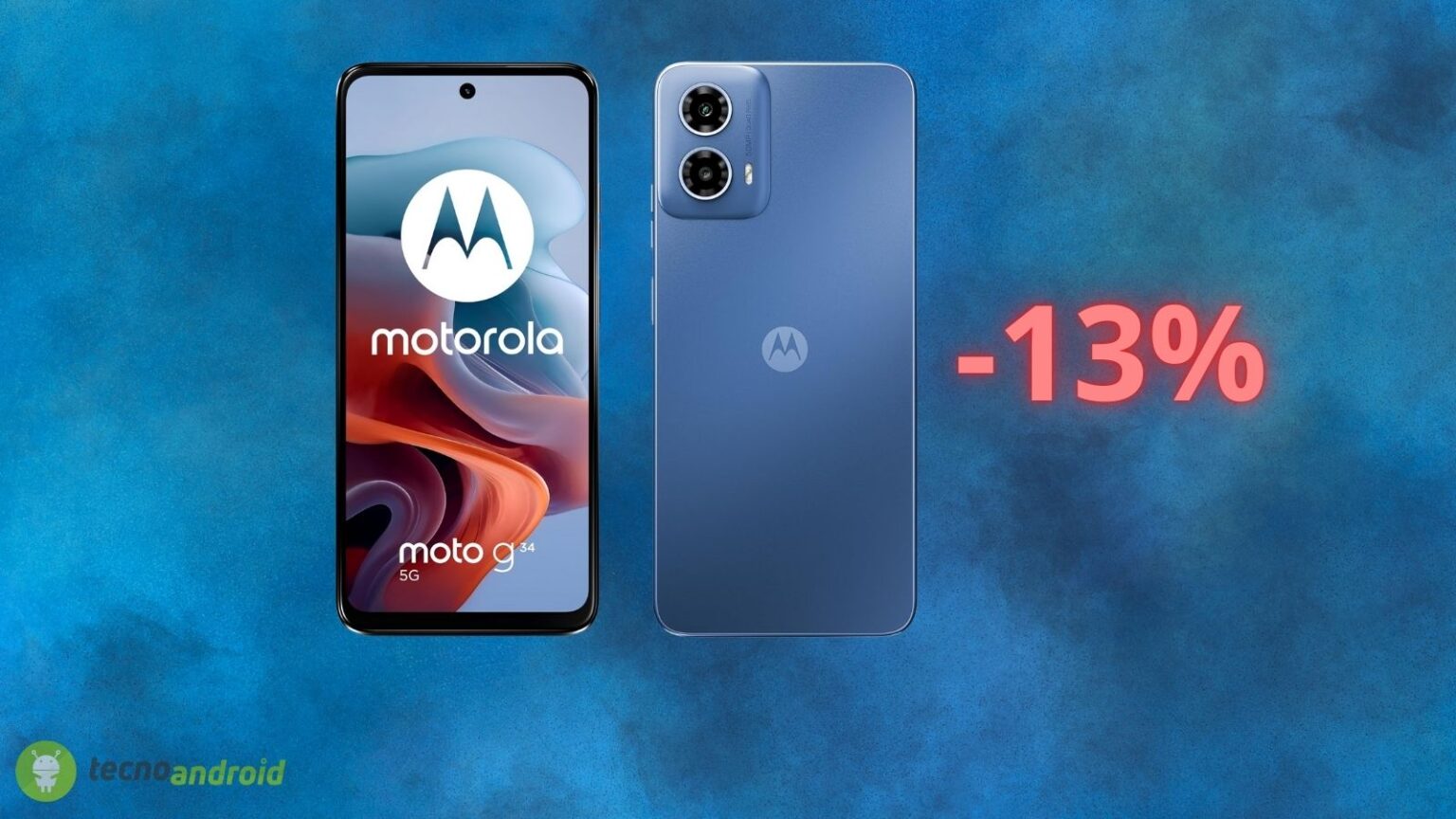 Amazon SCONTA il Motorola Moto G34 5G ad un prezzo ASSURDO