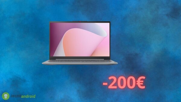 Amazon SCONTA il notebook Lenovo IdeaPad Slim 3 con il Black Friday