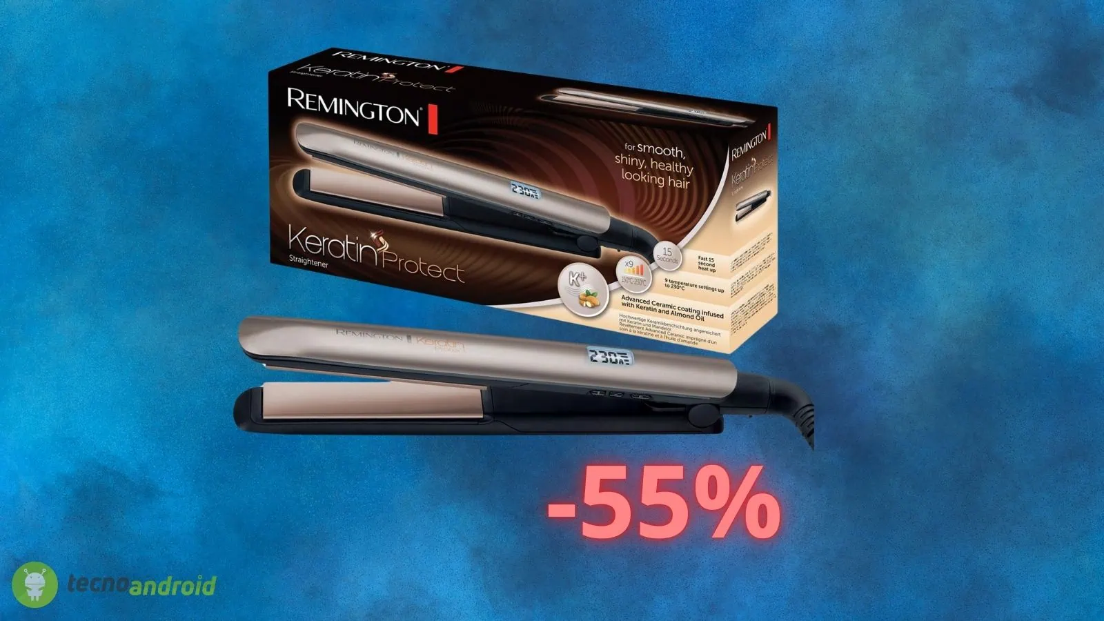 Amazon da SOGNO con la piastra per capelli REMINGTON in super sconto