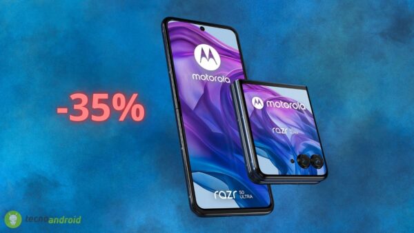 Amazon: offerta Black Friday di 400 euro su Motorola Razr 50 Ultra