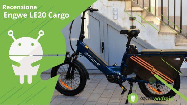 Engwe LE20 Cargo, e-bike da carico da 250W - Recensione