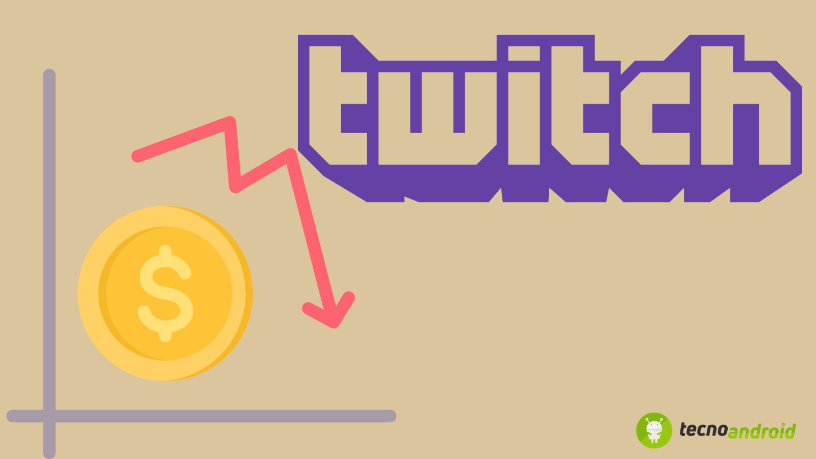 Twitch: registrato un calo per i suoi guadagni