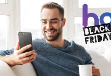 Black Friday: Ho. Mobile con 100 GB e minuti illimitati a 4,99 € L'operatore Ho. Mobile lancia un'offerta unica per celebrare il Black Friday: minuti ed SMS illimitati e 100GB in 4G a soli 4,99 euro!