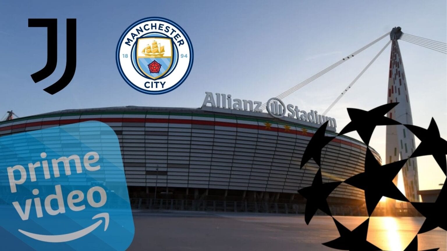 Prime Video: Juventus-Manchester City accende la Champions League