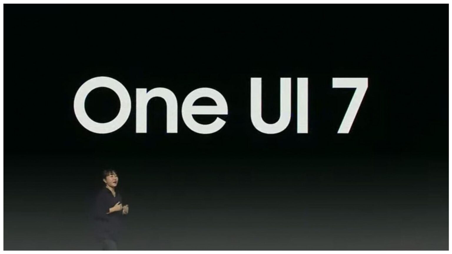 One