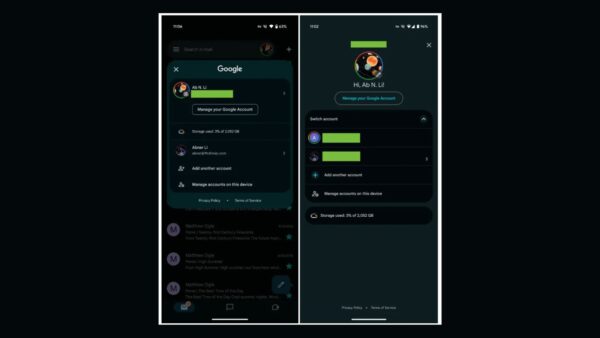 Google Account Switcher
