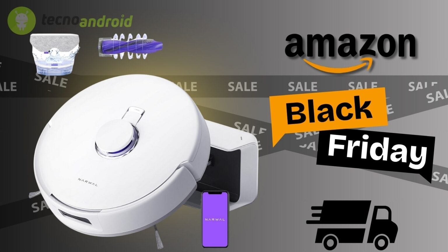 Amazon Black Friday: il Robot Aspirapolvere NARWAL che cercavi è in OFFERTA