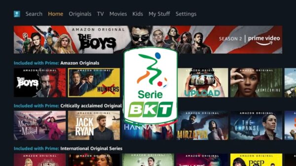 Prime Video: arriva la Serie B con un nuovo canale dedicato, i prezzi