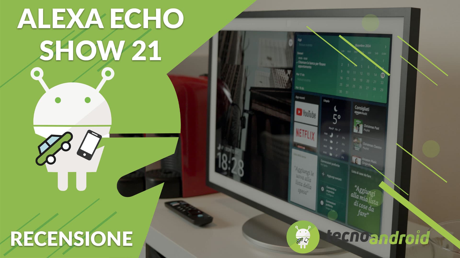 RECENSIONE Amazon Echo Show 21: l’assistente smart display più grande al mondo