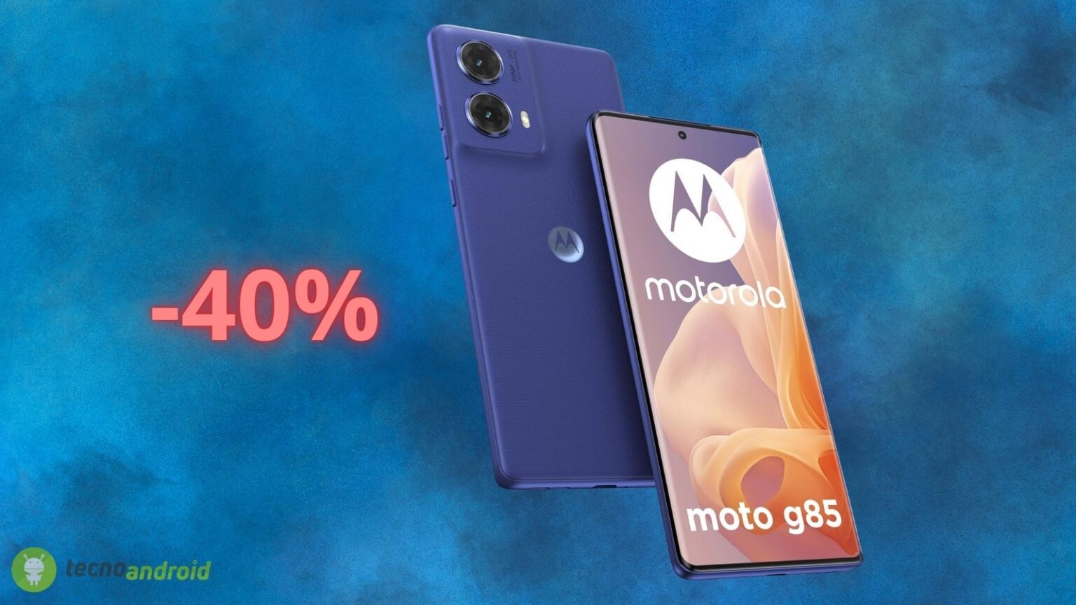 Amazon è IMPAZZITA con l'offerta Black Friday del 40% sul Motorola Moto G85