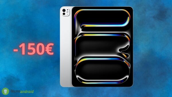 Amazon SHOCK: sconto di 150 euro su Apple iPad Pro con M4