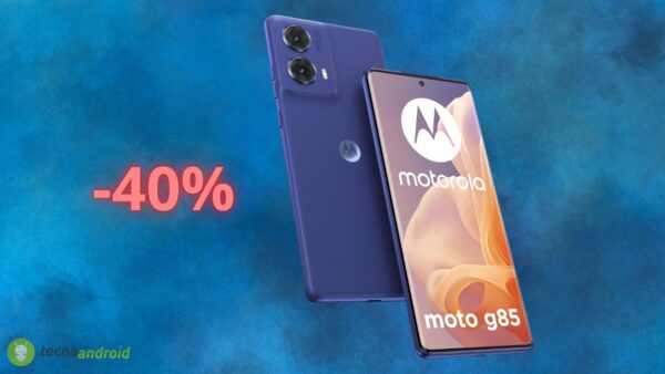 Amazon è IMPAZZITA con l'offerta Black Friday del 40% sul Motorola Moto G85