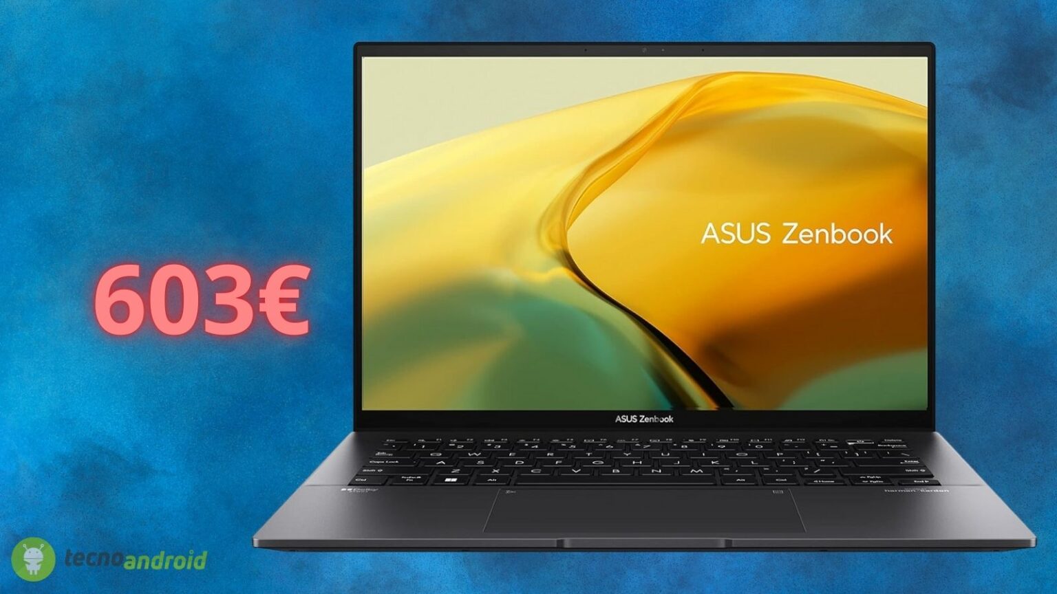 Amazon ASSURDA con lo sconto di 200 euro sull'Asus Zenbook 14