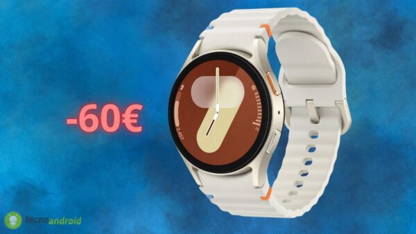 Samsung Galaxy Watch7 costa poco o NIENTE su Amazon: sconto di 60 euro