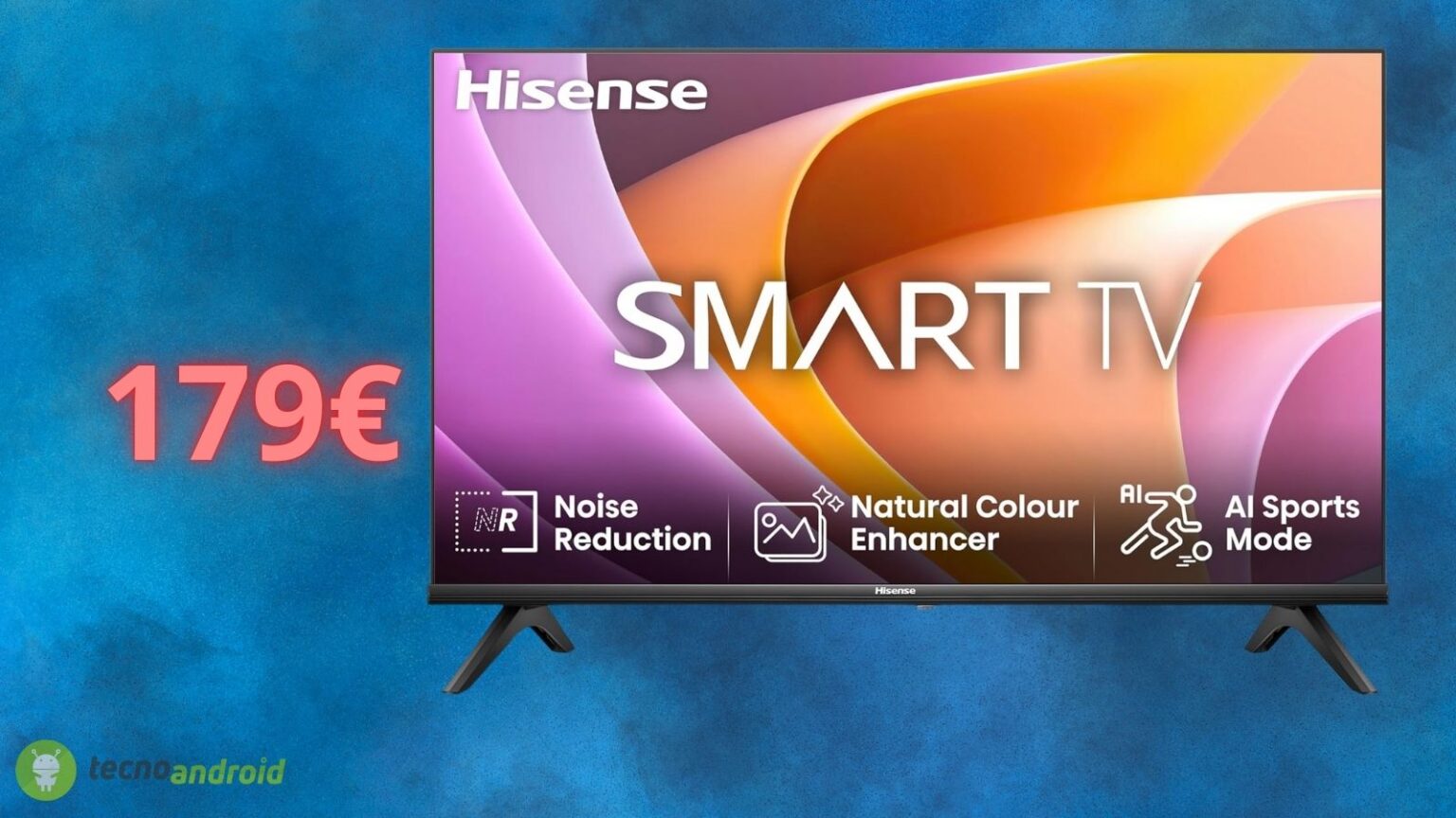 Smart TV Hisense: costa solo 179 euro su Amazon
