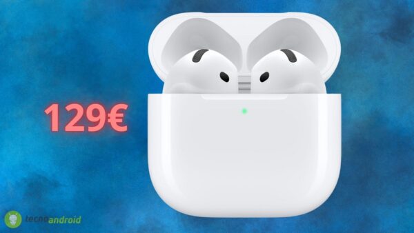 Apple AirPods 4: non sono mai costate così POCO su AMAZON