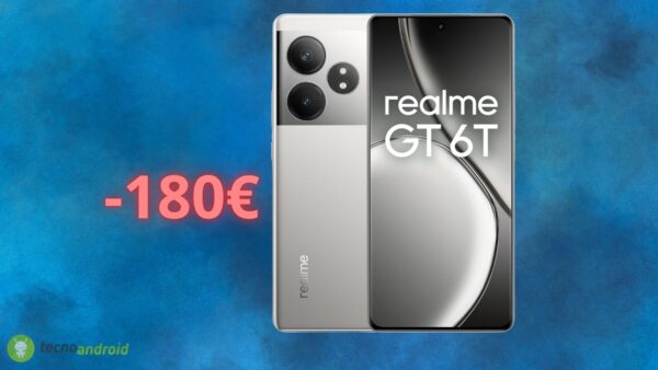 Realme GT 6T: il prezzo è da REGALO su Amazon, costa pochissimo