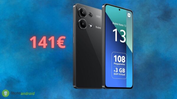 Xiaomi Redmi Note 13 è in OFFERTA ASSURDA su Amazon