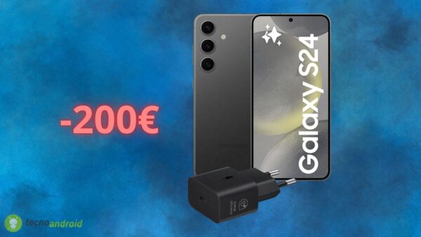 Samsung Galaxy S24: sconto ASSURDO di 200 euro solo oggi su Amazon