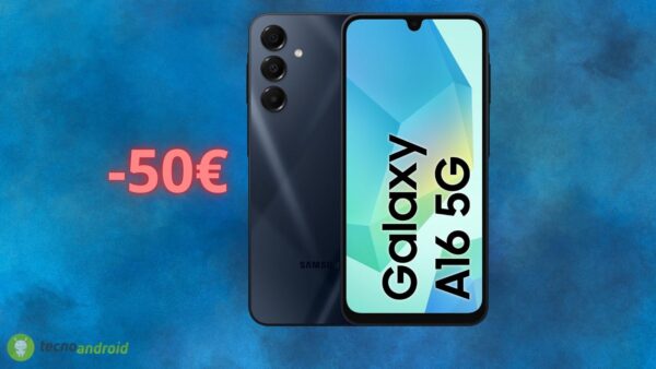 Amazon SCONTA il Samsung Galaxy A16 di 50 euro: il nuovo prezzo è ASSURDO