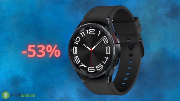Amazon: il prezzo di Samsung Galaxy Watch6 è RIDICOLO solo oggi