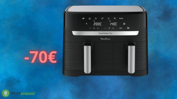 Amazon fa CROLLARE il prezzo della friggitrice ad aria Moulinex