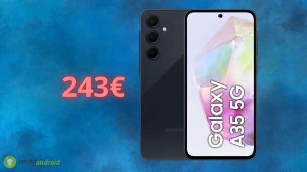 Samsung Galaxy A35 è a prezzo da SALDO: sconto PAZZO su Amazon