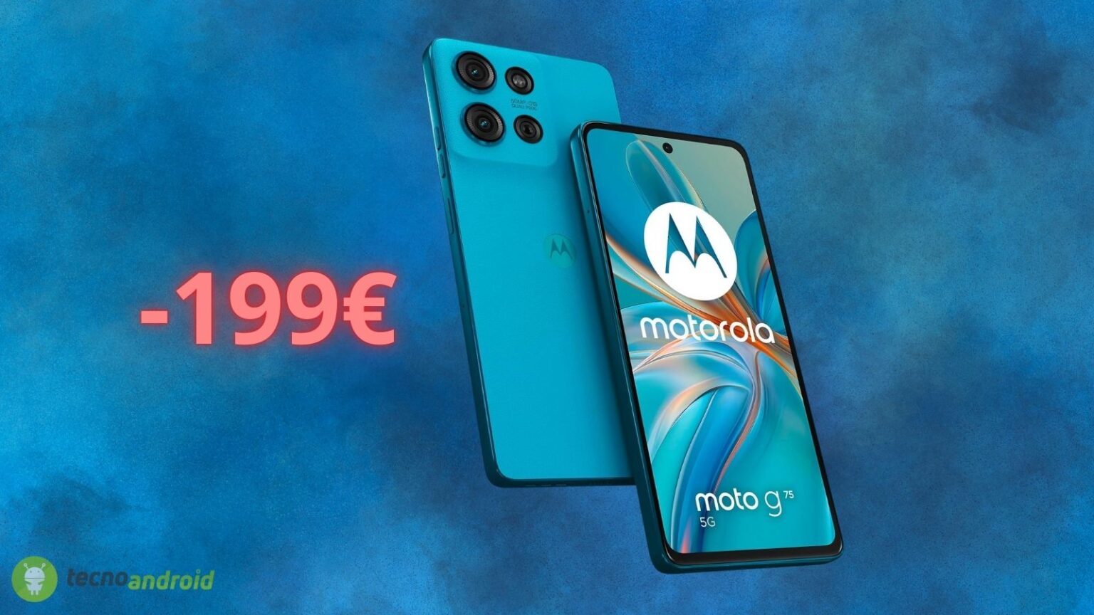 Amazon da PAZZI: sconta a 199 euro il Motorola Moto G75