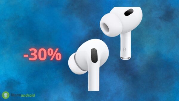 Apple AirPods Pro 2 in OFFERTA FOLLE a Natale su Amazon