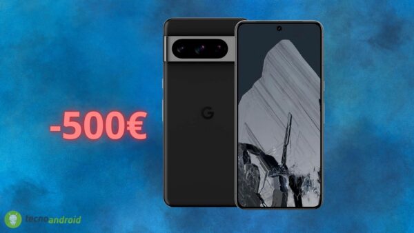 Amazon STREPITOSA: sconto di 500 euro su Google Pixel 8 Pro