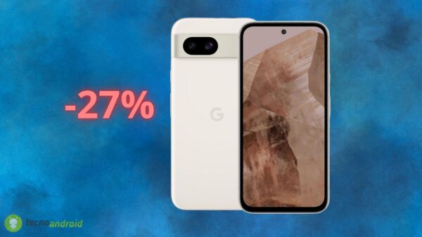 Google Pixel 8a: il PREZZO è ai MINIMI storici su Amazon