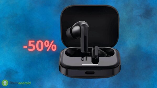 Amazon quasi REGALA le Xiaomi Redmi Buds 5: sconto del 50%