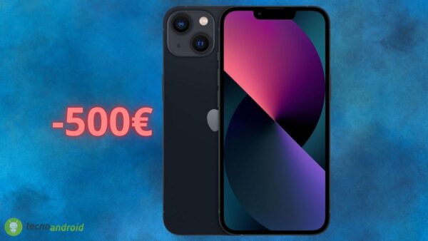 Apple iPhone 13 è un AFFARE su Amazon: costa meno di 500 euro