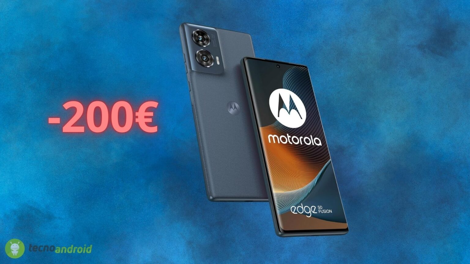 Motorola Edge 50 Fusion da acquistare SUBITO con sconto di 200 euro su AMAZON
