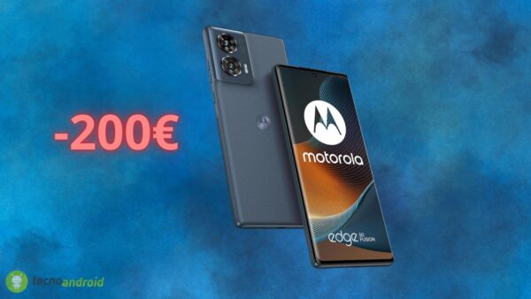 Motorola Edge 50 Fusion da acquistare SUBITO con sconto di 200 euro su AMAZON