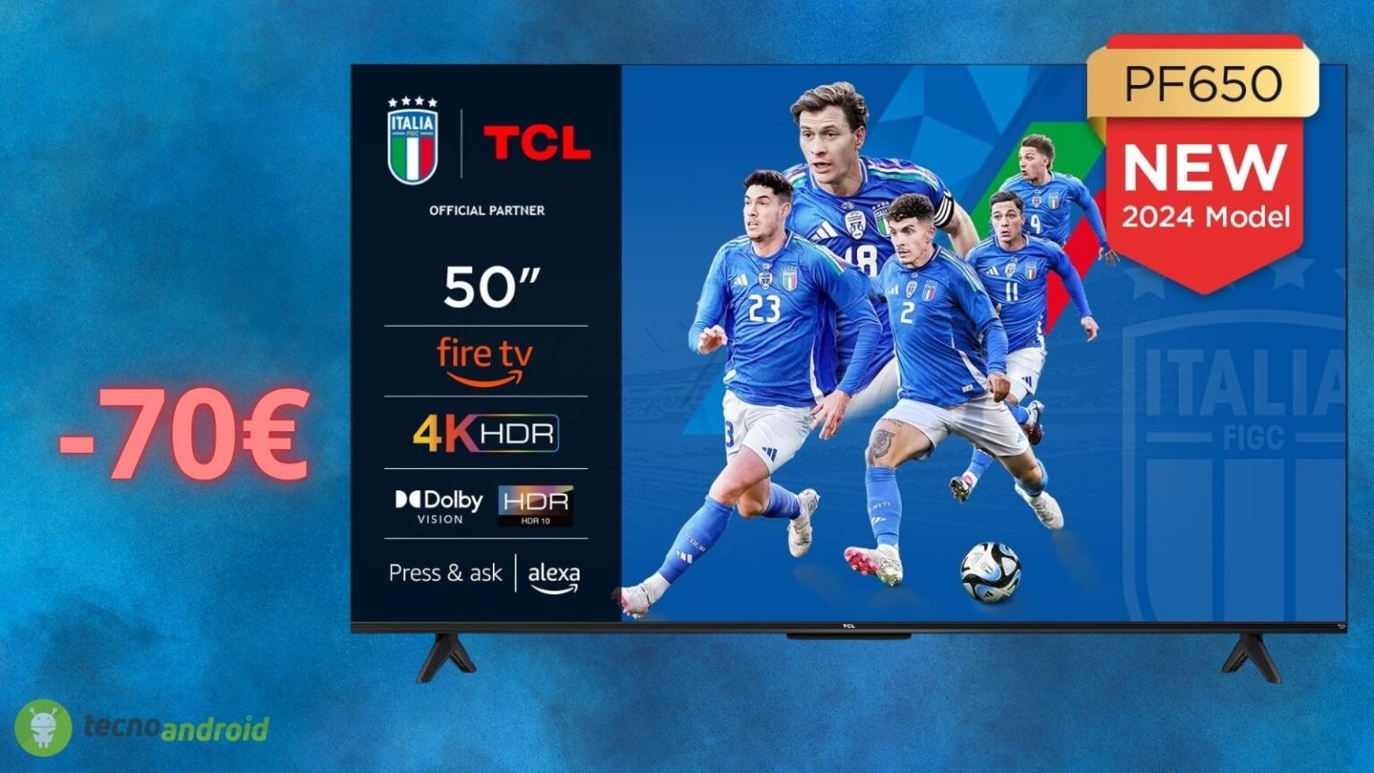 TCL, la smart TV è in SCONTO al prezzo più basso su AMAZON