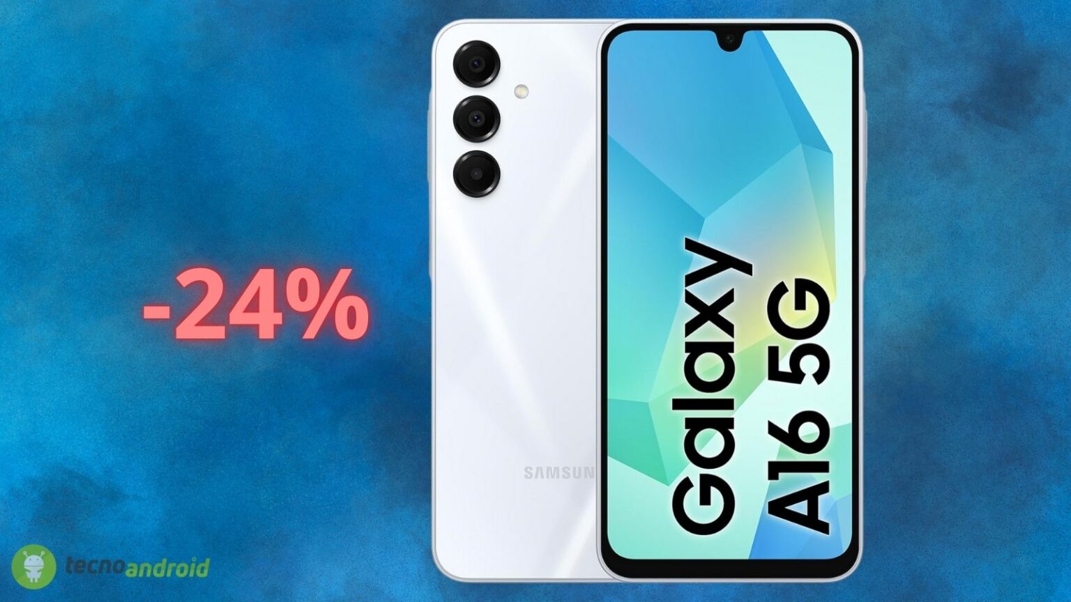 Samsung Galaxy A16: sconto PAZZESCO del 24% su Amazon