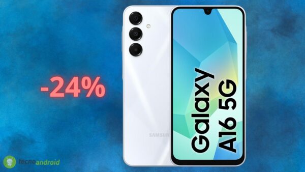 Samsung Galaxy A16: sconto PAZZESCO del 24% su Amazon