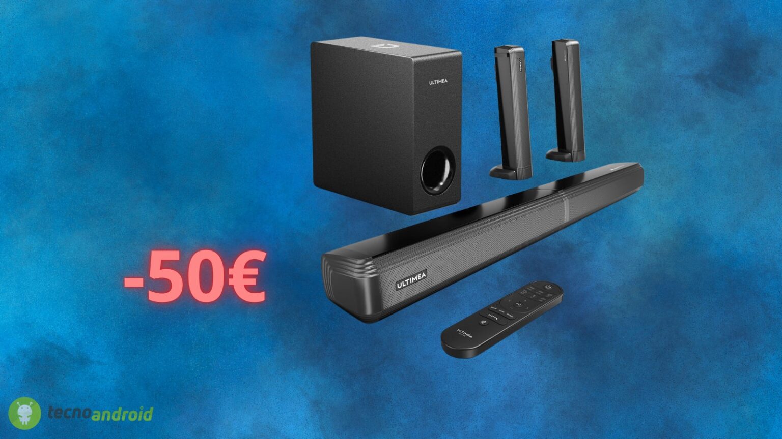 Amazon è PAZZA e sconta a prezzo folle una soundbar con subwoofer